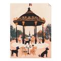 Picture of Le Petit Chien Tea Party _GroupedProduct_Rectangle_Portrait_Unframed_Print_Only_