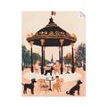 Picture of Le Petit Chien Tea Party _GroupedProduct_Rectangle_Portrait_Unframed_Print_Only_