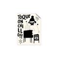 Picture of Toque on, Chill Off _GroupedProduct_Rectangle_Portrait_Unframed_Print_Only_