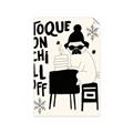 Picture of Toque on, Chill Off _GroupedProduct_Rectangle_Portrait_Unframed_Print_Only_