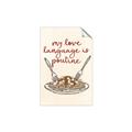Picture of My Love Language is Poutine _GroupedProduct_Rectangle_Portrait_Unframed_Print_Only_