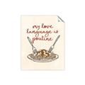 Picture of My Love Language is Poutine _GroupedProduct_Rectangle_Portrait_Unframed_Print_Only_
