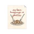 Picture of My Love Language is Poutine _GroupedProduct_Rectangle_Portrait_Unframed_Print_Only_