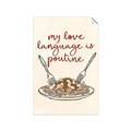 Picture of My Love Language is Poutine _GroupedProduct_Rectangle_Portrait_Unframed_Print_Only_