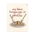Picture of My Love Language is Poutine _GroupedProduct_Rectangle_Portrait_Unframed_Print_Only_