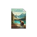 Picture of Canadian Brown Bear _GroupedProduct_Rectangle_Portrait_Unframed_Print_Only_