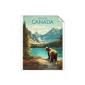 Picture of Canadian Brown Bear _GroupedProduct_Rectangle_Portrait_Unframed_Print_Only_