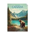 Picture of Canadian Brown Bear _GroupedProduct_Rectangle_Portrait_Unframed_Print_Only_