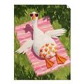 Picture of The Tanning Duck _GroupedProduct_Rectangle_Portrait_Unframed_Print_Only_