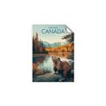 Picture of Canadian Beavers _GroupedProduct_Rectangle_Portrait_Unframed_Print_Only_