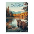 Picture of Canadian Beavers _GroupedProduct_Rectangle_Portrait_Unframed_Print_Only_