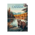 Picture of Canadian Beavers _GroupedProduct_Rectangle_Portrait_Unframed_Print_Only_