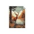 Picture of Canadian Deer _GroupedProduct_Rectangle_Portrait_Unframed_Print_Only_