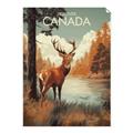 Picture of Canadian Deer _GroupedProduct_Rectangle_Portrait_Unframed_Print_Only_