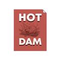 Picture of Hot Dam _GroupedProduct_Rectangle_Portrait_Unframed_Print_Only_
