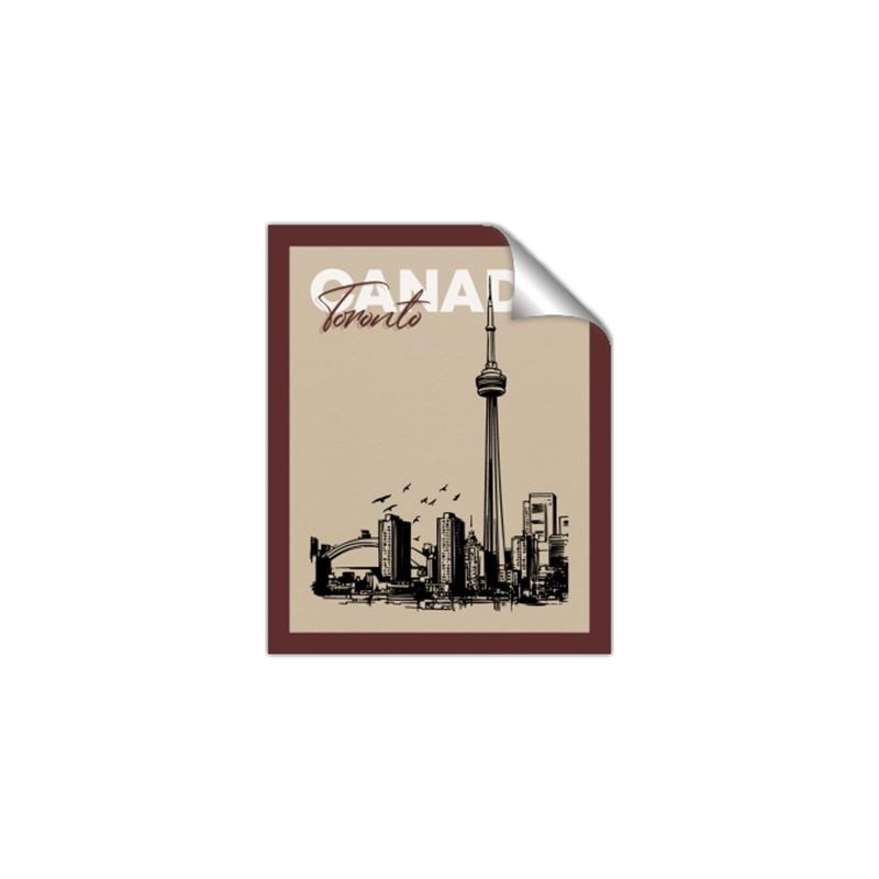 Picture of Torontoscape _GroupedProduct_Rectangle_Portrait_Unframed_Print_Only_