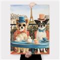 Picture of Tea Time at the Tower _GroupedProduct_Rectangle_Portrait_Canvas_
