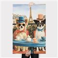 Picture of Tea Time at the Tower _GroupedProduct_Rectangle_Portrait_Canvas_