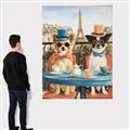 Picture of Tea Time at the Tower _GroupedProduct_Rectangle_Portrait_Canvas_