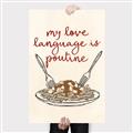 Picture of My Love Language is Poutine _GroupedProduct_Rectangle_Portrait_Canvas_