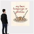 Picture of My Love Language is Poutine _GroupedProduct_Rectangle_Portrait_Canvas_