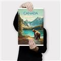 Picture of Canadian Brown Bear _GroupedProduct_Rectangle_Portrait_Canvas_