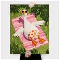 Picture of The Tanning Duck _GroupedProduct_Rectangle_Portrait_Canvas_