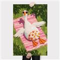 Picture of The Tanning Duck _GroupedProduct_Rectangle_Portrait_Canvas_
