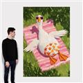 Picture of The Tanning Duck _GroupedProduct_Rectangle_Portrait_Canvas_