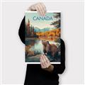Picture of Canadian Beavers _GroupedProduct_Rectangle_Portrait_Canvas_