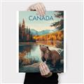 Picture of Canadian Beavers _GroupedProduct_Rectangle_Portrait_Canvas_
