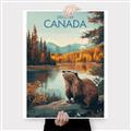 Picture of Canadian Beavers _GroupedProduct_Rectangle_Portrait_Canvas_