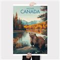 Picture of Canadian Beavers _GroupedProduct_Rectangle_Portrait_Canvas_