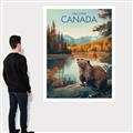Picture of Canadian Beavers _GroupedProduct_Rectangle_Portrait_Canvas_