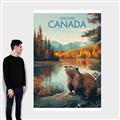 Picture of Canadian Beavers _GroupedProduct_Rectangle_Portrait_Canvas_