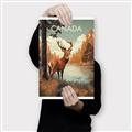 Picture of Canadian Deer _GroupedProduct_Rectangle_Portrait_Canvas_