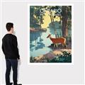 Picture of Reflections of the Wild _GroupedProduct_Rectangle_Portrait_Canvas_