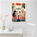 Picture of Café Canine _GroupedProduct_Rectangle_Portrait_Canvas_