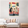 Picture of Café Canine _GroupedProduct_Rectangle_Portrait_Canvas_