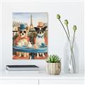 Picture of Tea Time at the Tower _GroupedProduct_Rectangle_Portrait_Canvas_