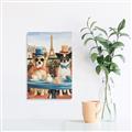 Picture of Tea Time at the Tower _GroupedProduct_Rectangle_Portrait_Canvas_