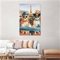 Picture of Tea Time at the Tower _GroupedProduct_Rectangle_Portrait_Canvas_