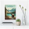 Picture of Canadian Brown Bear _GroupedProduct_Rectangle_Portrait_Canvas_