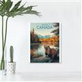 Picture of Canadian Beavers _GroupedProduct_Rectangle_Portrait_Canvas_