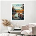 Picture of Canadian Beavers _GroupedProduct_Rectangle_Portrait_Canvas_