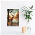 Picture of Canadian Deer _GroupedProduct_Rectangle_Portrait_Canvas_