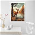 Picture of Canadian Deer _GroupedProduct_Rectangle_Portrait_Canvas_