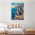 Picture of Perched Above the Blue _GroupedProduct_Rectangle_Portrait_Canvas_