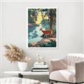 Picture of Reflections of the Wild _GroupedProduct_Rectangle_Portrait_Canvas_