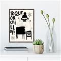 Picture of Toque on, Chill Off _GroupedProduct_Rectangle_Portrait_Canvas_Framed_